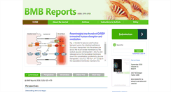 Desktop Screenshot of bmbreports.org