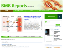 Tablet Screenshot of bmbreports.org
